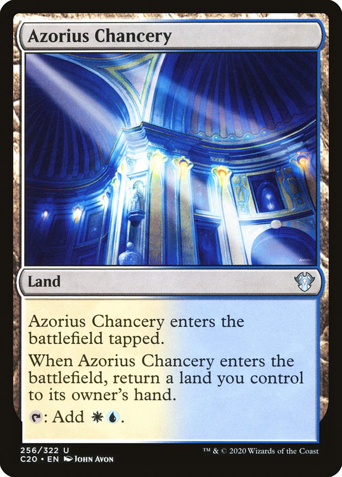 Azorius Chancery [Commander 2020] | Tables and Towers