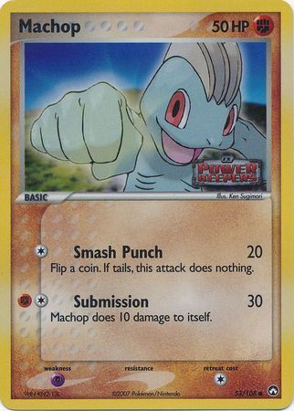 Machop (53/108) (Stamped) [EX: Power Keepers] | Tables and Towers