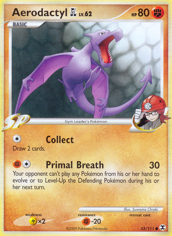 Aerodactyl GL (55/111) [Platinum: Rising Rivals] | Tables and Towers