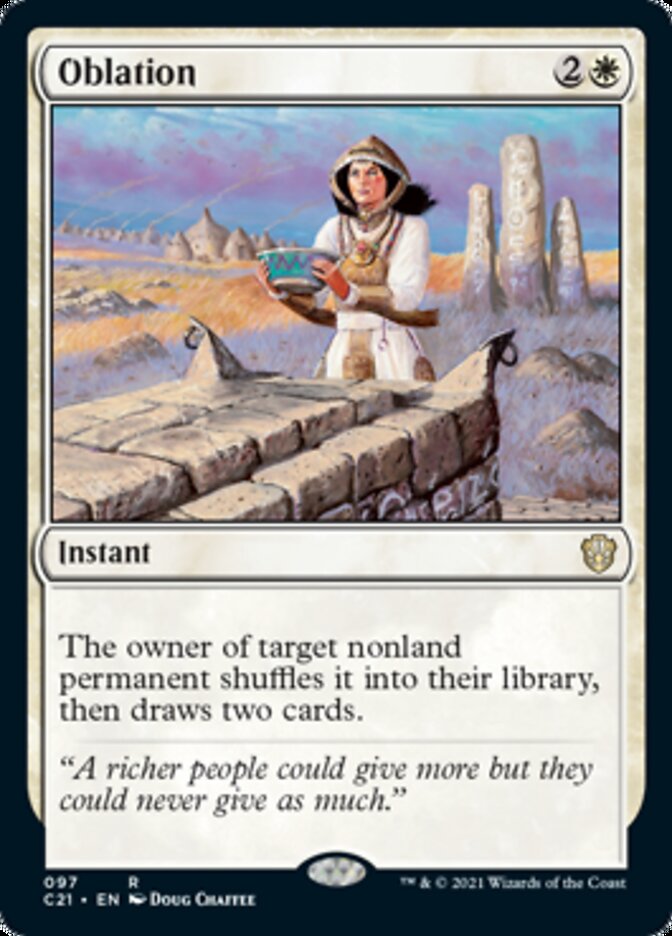 Oblation [Commander 2021] | Tables and Towers