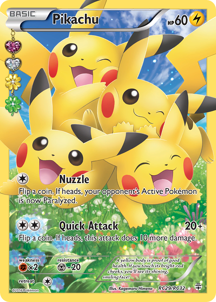 Pikachu (RC29/RC32) [XY: Generations] | Tables and Towers