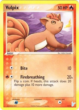 Vulpix (7/12) [EX: Trainer Kit 2 - Minun] | Tables and Towers