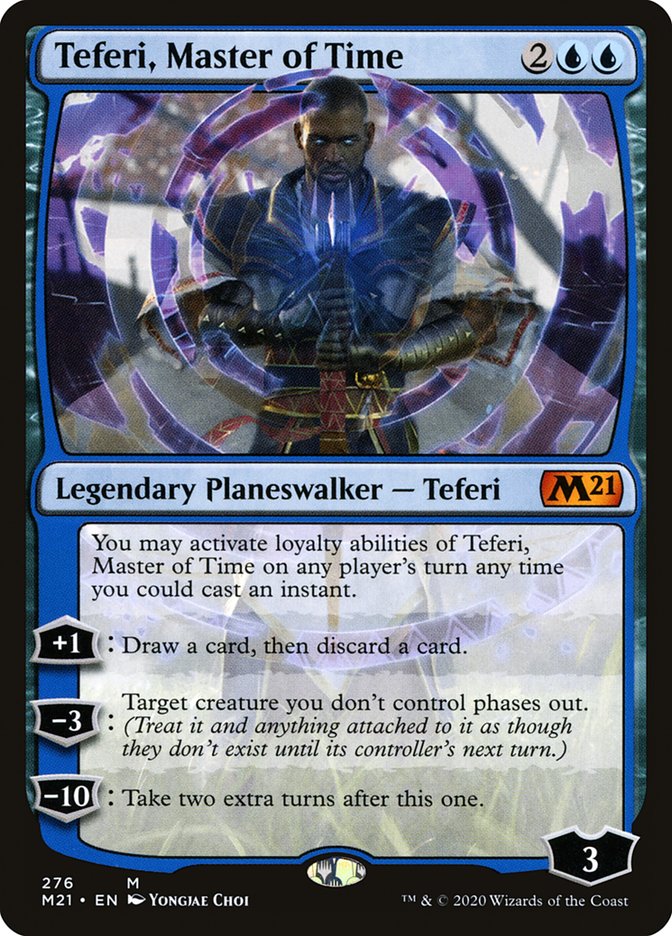 Teferi, Master of Time (276) [Core Set 2021] | Tables and Towers