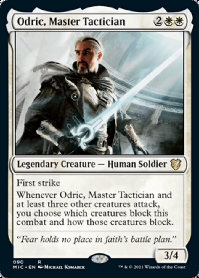 Odric, Master Tactician [Innistrad: Midnight Hunt Commander] | Tables and Towers