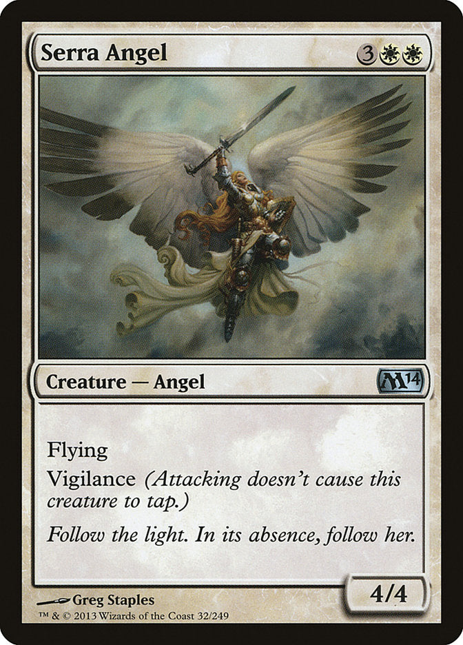 Serra Angel [Magic 2014] | Tables and Towers