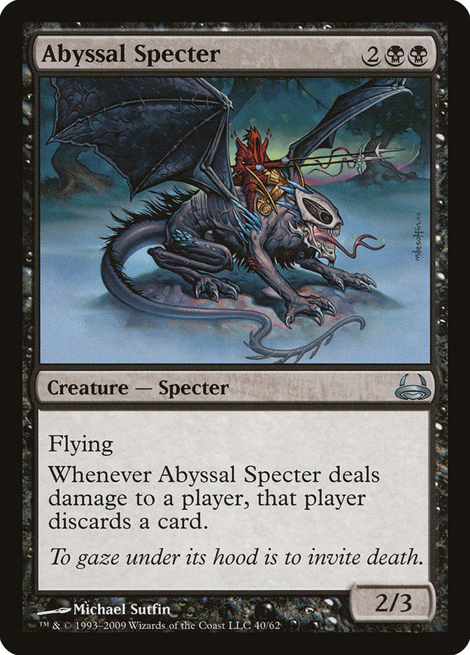 Abyssal Specter [Duel Decks: Divine vs. Demonic] | Tables and Towers