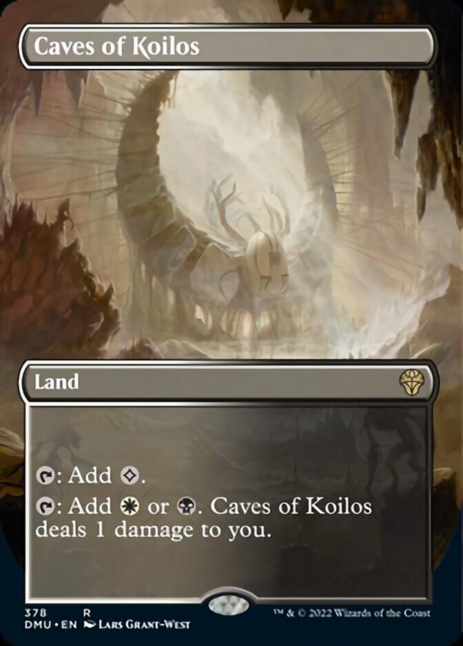 Caves of Koilos (Borderless Alternate Art) [Dominaria United] | Tables and Towers