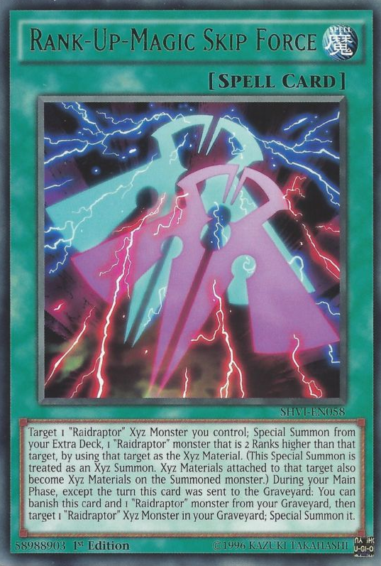 Rank-Up-Magic Skip Force [SHVI-EN058] Rare | Tables and Towers