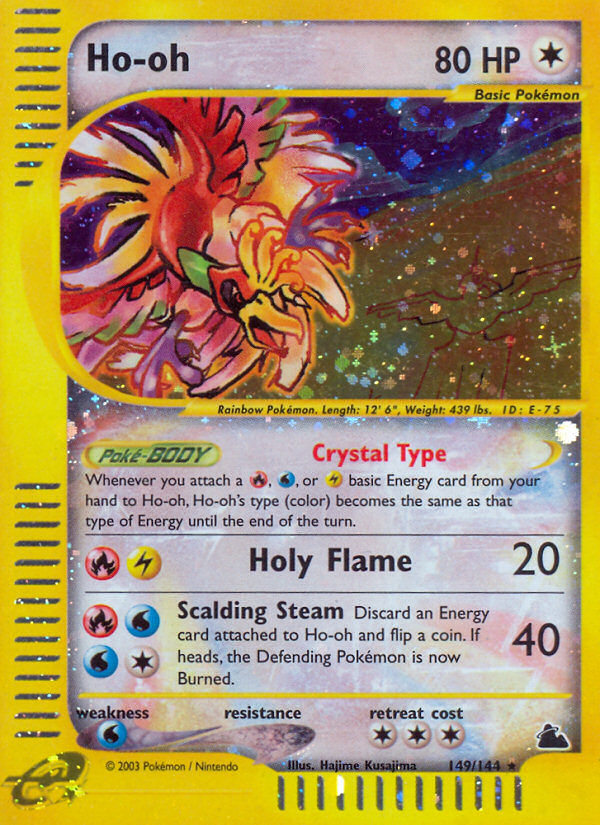 Ho-oh (149/144) [Skyridge] | Tables and Towers