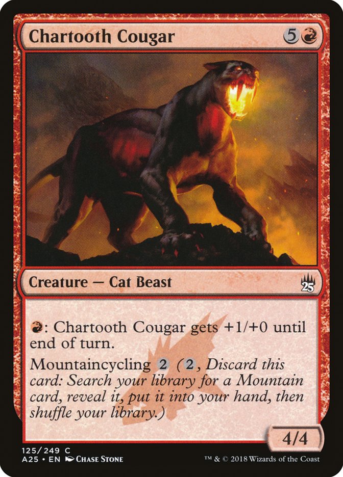 Chartooth Cougar [Masters 25] | Tables and Towers