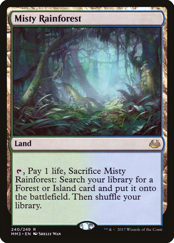 Misty Rainforest [Modern Masters 2017] | Tables and Towers