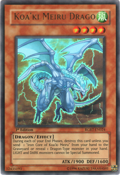 Koa'ki Meiru Drago [RGBT-EN024] Ultra Rare | Tables and Towers