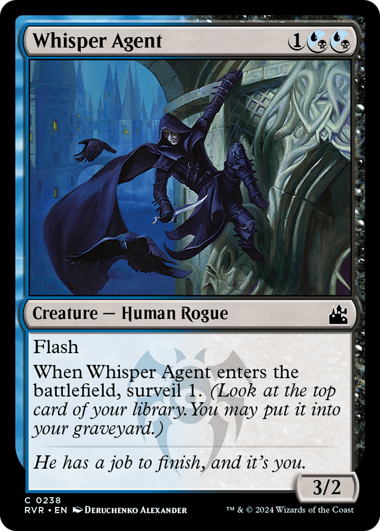 Whisper Agent [Ravnica Remastered] | Tables and Towers