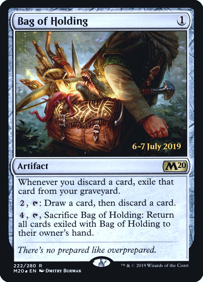 Bag of Holding [Core Set 2020 Prerelease Promos] | Tables and Towers