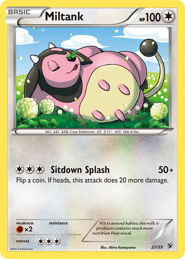 Miltank (27/39) [XY: Kalos Starter Set] | Tables and Towers