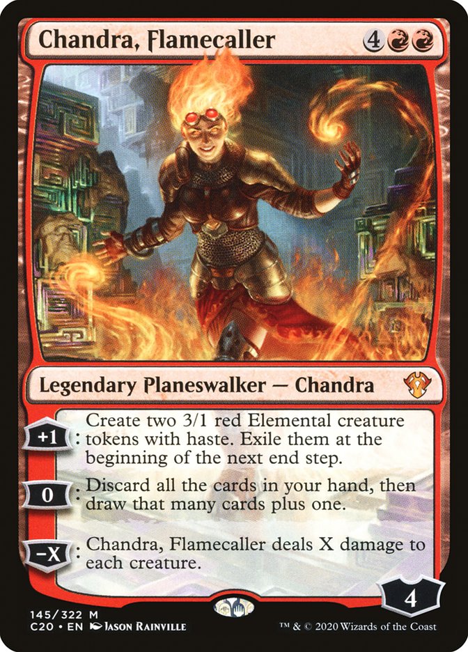 Chandra, Flamecaller [Commander 2020] | Tables and Towers