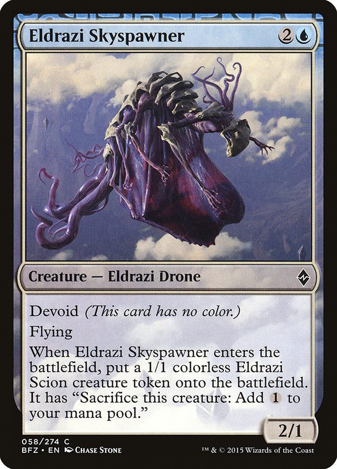 Eldrazi Skyspawner [Battle for Zendikar] | Tables and Towers