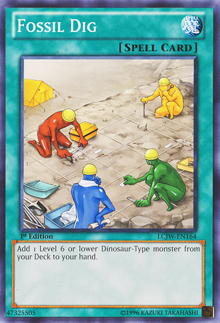 Fossil Dig [LCJW-EN164] Common | Tables and Towers