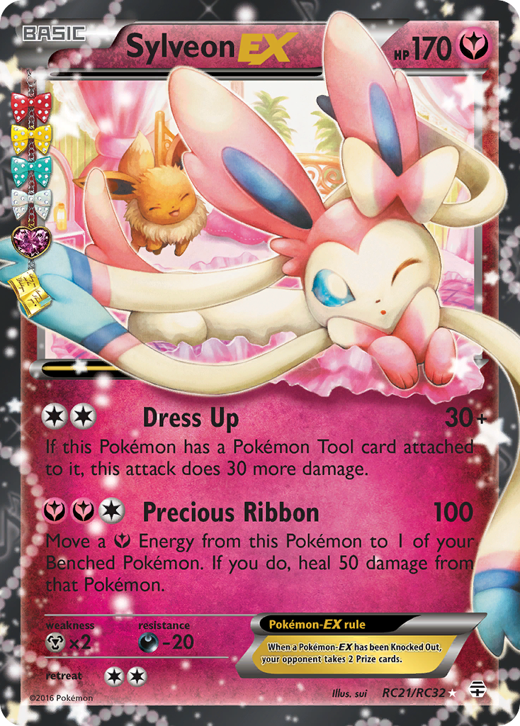 Sylveon EX (RC21/RC32) [XY: Generations] | Tables and Towers