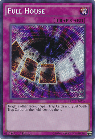 Full House [LC5D-EN256] Secret Rare | Tables and Towers