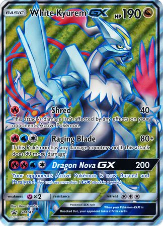 White Kyurem GX (SM141) (Jumbo Card) [Sun & Moon: Black Star Promos] | Tables and Towers