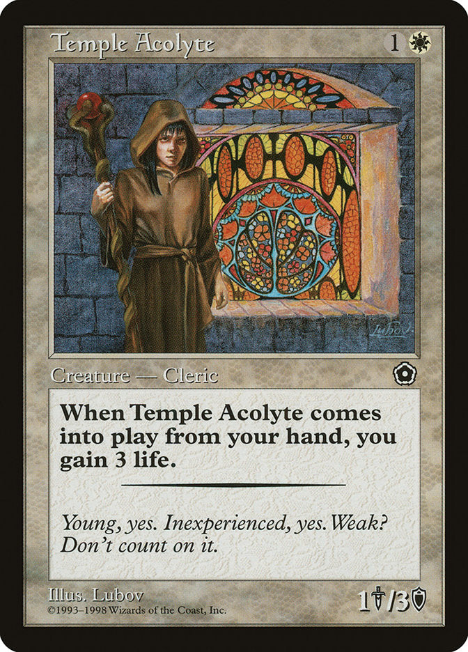 Temple Acolyte [Portal Second Age] | Tables and Towers