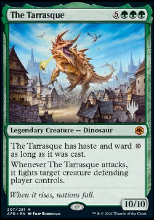 The Tarrasque (Promo Pack) [Dungeons & Dragons: Adventures in the Forgotten Realms Promos] | Tables and Towers