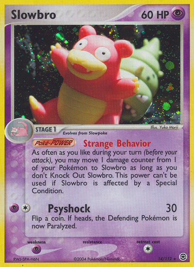 Slowbro (14/112) [EX: FireRed & LeafGreen] | Tables and Towers