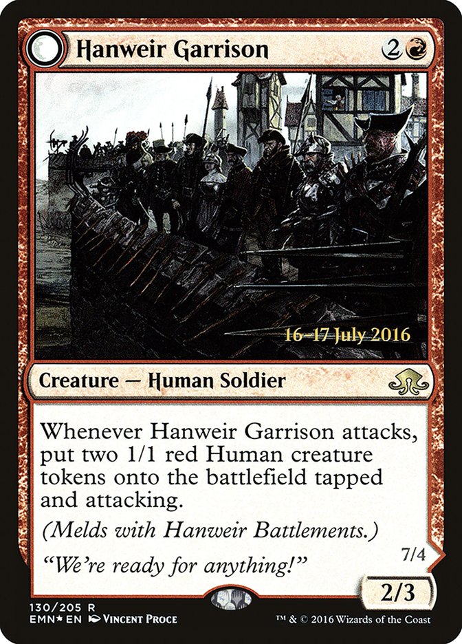 Hanweir Garrison [Eldritch Moon Prerelease Promos] | Tables and Towers