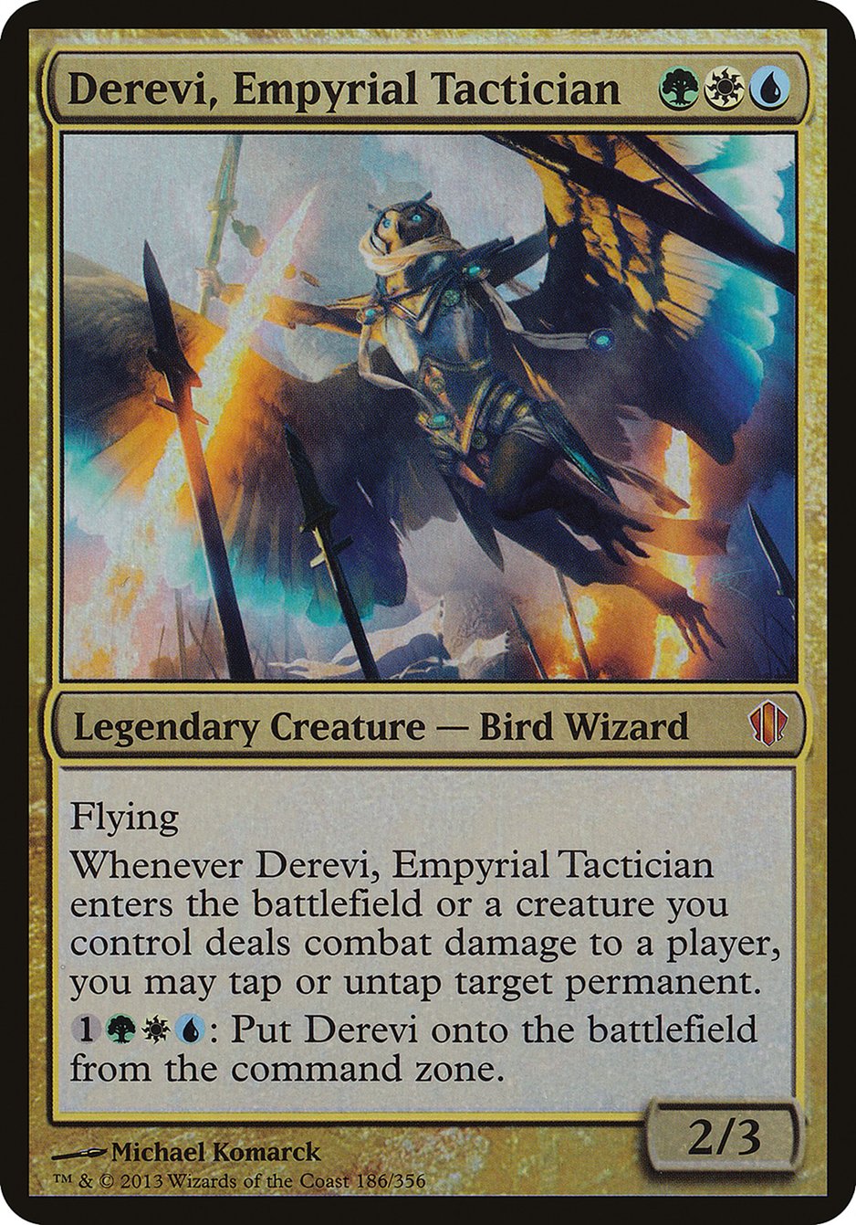 Derevi, Empyrial Tactician (Oversized) [Commander 2013 Oversized] | Tables and Towers