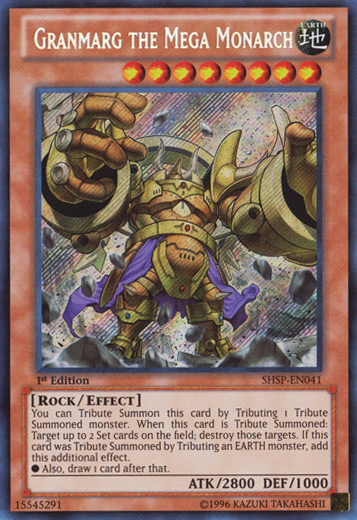 Granmarg the Mega Monarch [SHSP-EN041] Secret Rare | Tables and Towers