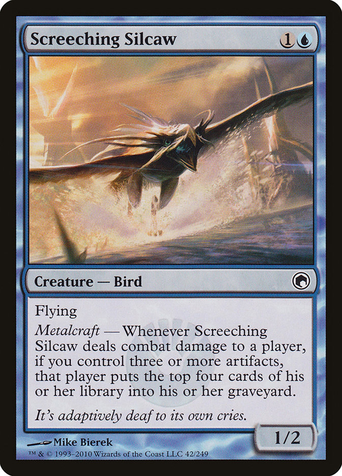 Screeching Silcaw [Scars of Mirrodin] | Tables and Towers