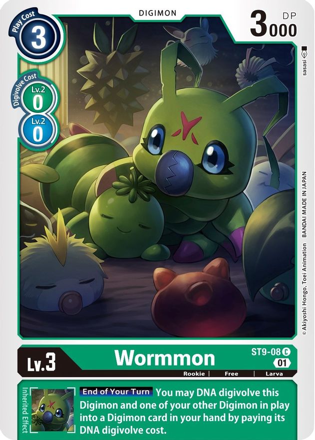 Wormmon [ST9-08] [Starter Deck: Ultimate Ancient Dragon] | Tables and Towers