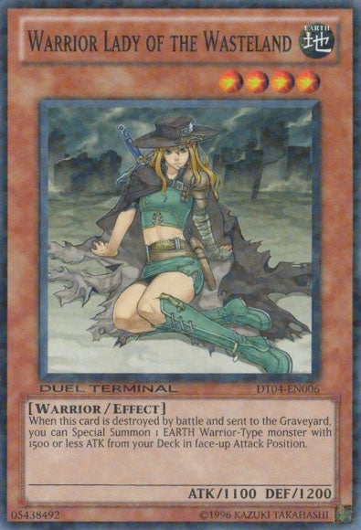 Warrior Lady of the Wasteland [DT04-EN006] Common | Tables and Towers