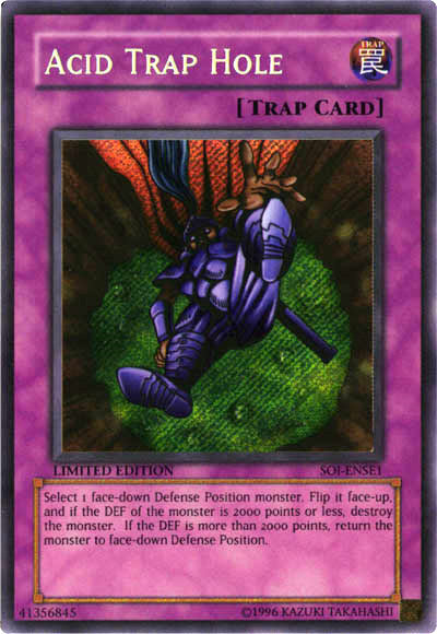 Acid Trap Hole [SOI-ENSE1] Secret Rare | Tables and Towers