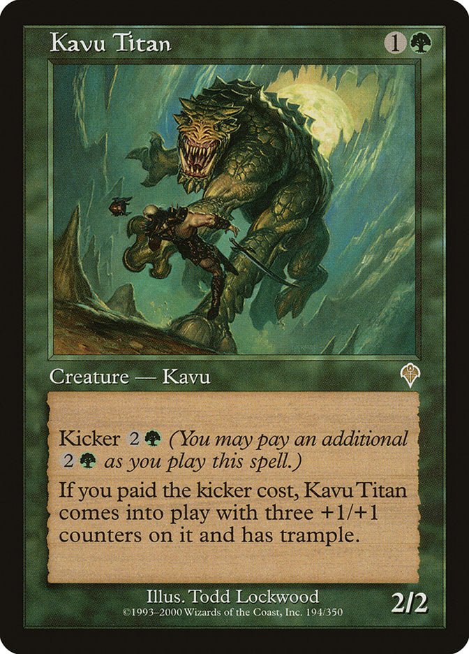 Kavu Titan [Invasion] | Tables and Towers