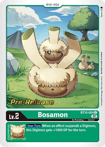 Bosamon [BT10-004] [Xros Encounter Pre-Release Cards] | Tables and Towers