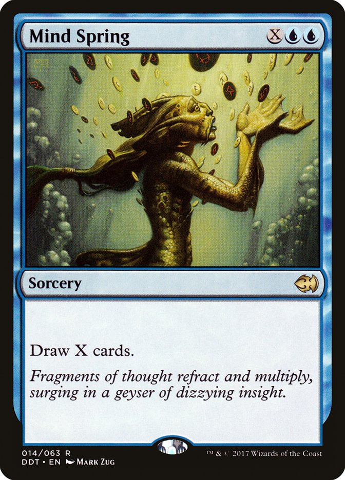 Mind Spring [Duel Decks: Merfolk vs. Goblins] | Tables and Towers