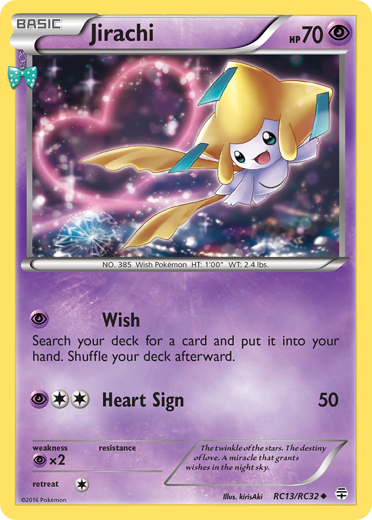 Jirachi (RC13/RC32) [XY: Generations] | Tables and Towers