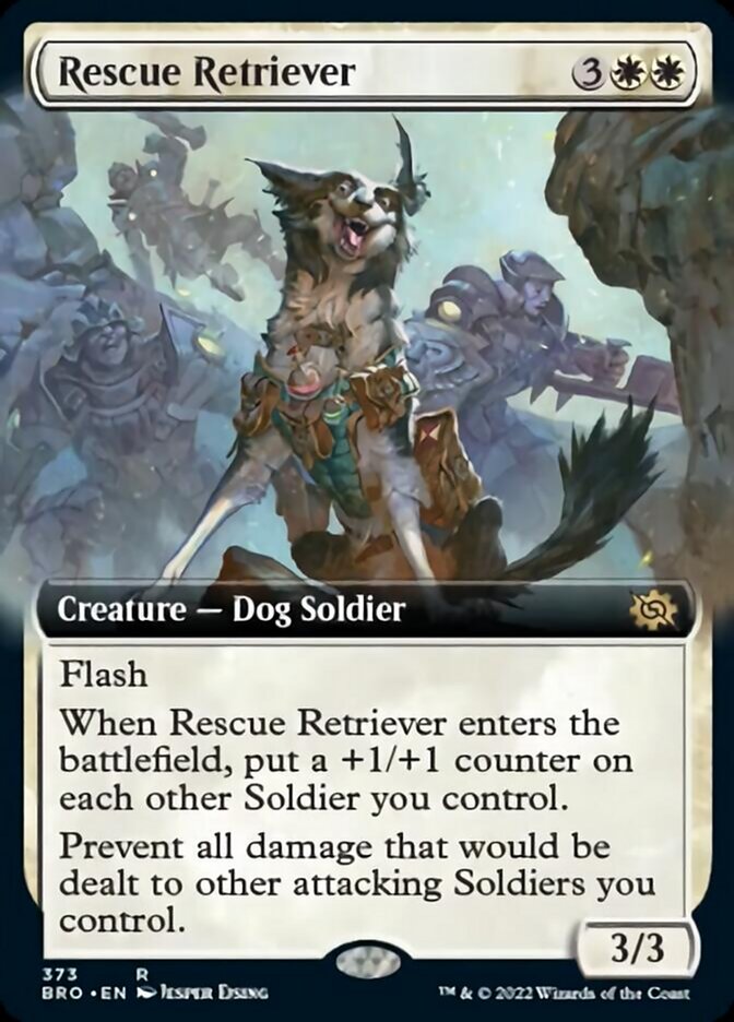 Rescue Retriever (Extended Art) [The Brothers' War] | Tables and Towers