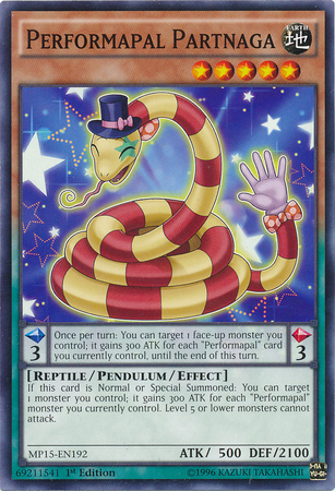 Performapal Partnaga [MP15-EN192] Common | Tables and Towers