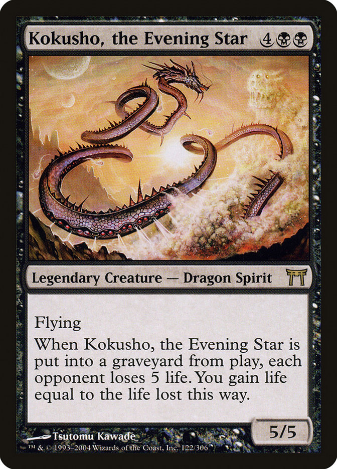 Kokusho, the Evening Star [Champions of Kamigawa] | Tables and Towers