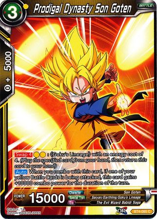 Prodigal Dynasty Son Goten (BT4-085) [Colossal Warfare] | Tables and Towers