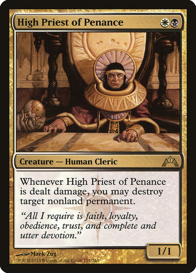 High Priest of Penance [Gatecrash] | Tables and Towers