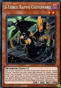 S-Force Rappa Chiyomaru [BLVO-EN011] Secret Rare | Tables and Towers