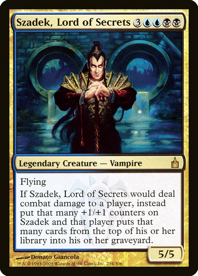 Szadek, Lord of Secrets [Ravnica: City of Guilds] | Tables and Towers