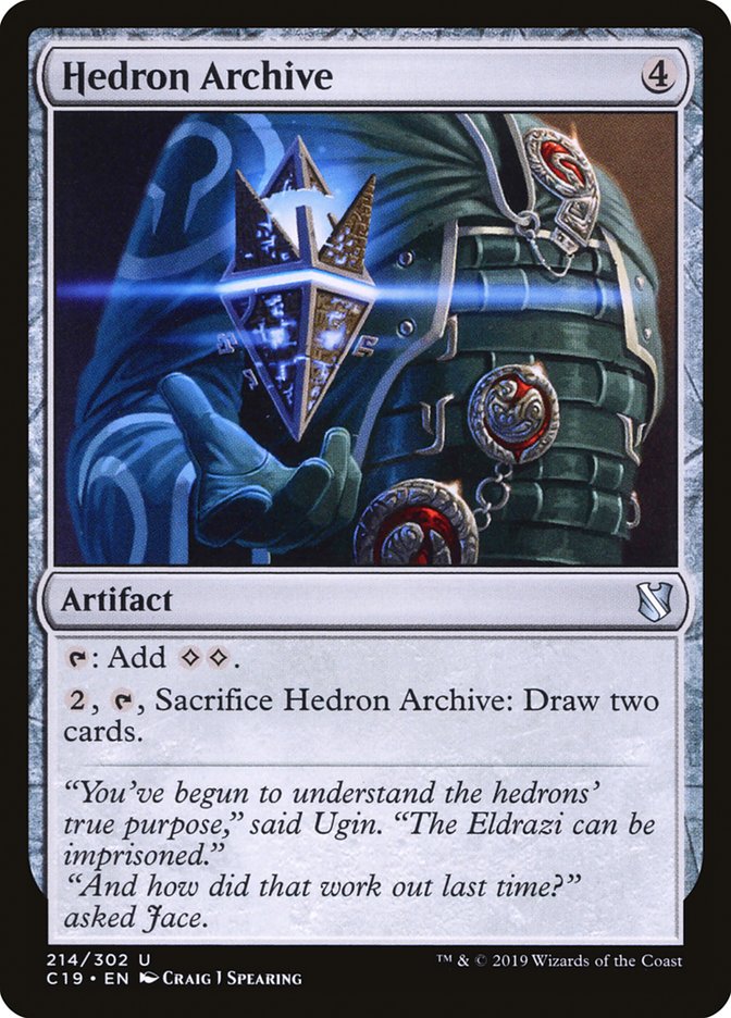 Hedron Archive [Commander 2019] | Tables and Towers