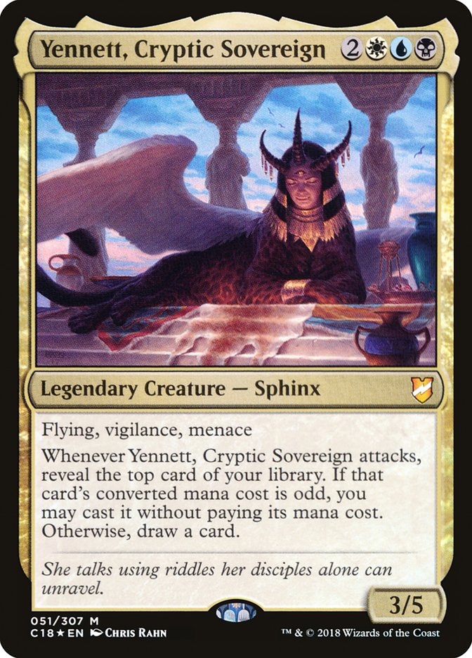 Yennett, Cryptic Sovereign [Commander 2018] | Tables and Towers