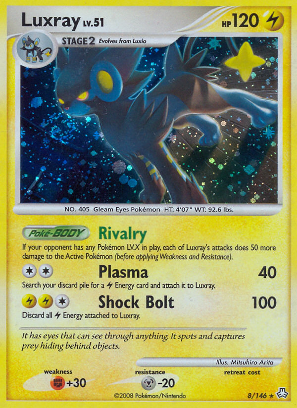 Luxray (8/146) [Diamond & Pearl: Legends Awakened] | Tables and Towers