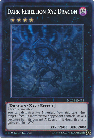 Dark Rebellion Xyz Dragon [NECH-EN053] Ghost Rare | Tables and Towers